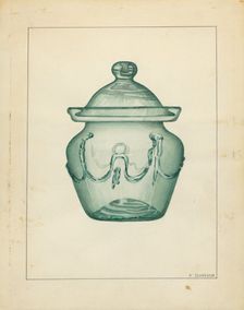 Sugar Bowl, c. 1940. Creator: Philip Johnson