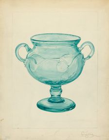 Sugar Bowl, c. 1940. Creator: Rolland Livingstone