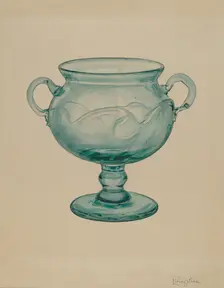 Sugar Bowl, c. 1940. Creator: Rolland Livingstone