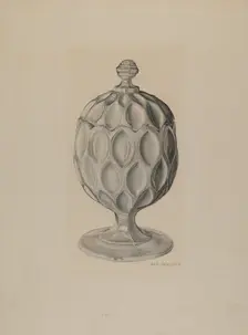 Sugar Bowl, c. 1941. Creator: George Yanosko