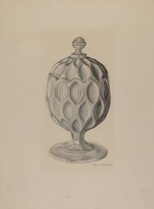 Sugar Bowl, c. 1941. Creator: George Yanosko