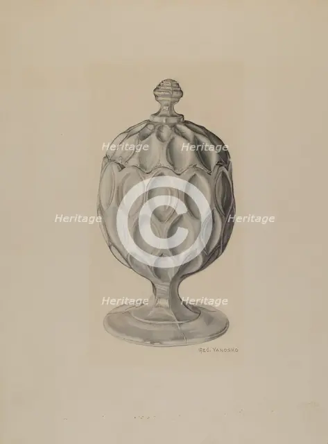 Sugar Bowl, c. 1941. Creator: George Yanosko.