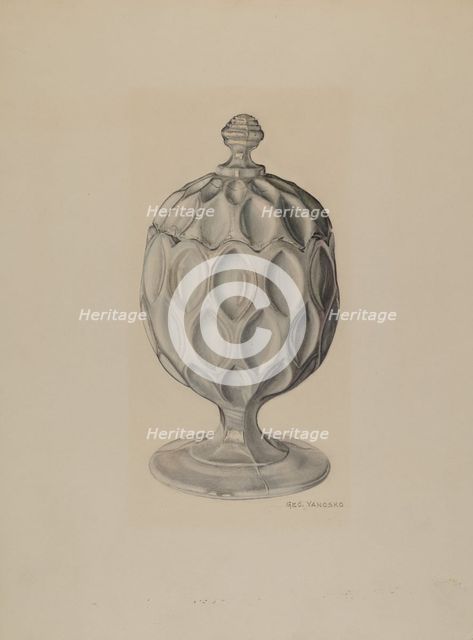 Sugar Bowl, c. 1941. Creator: George Yanosko.