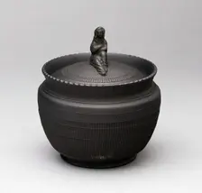 Sugar Bowl, Hanley, 1810/20. Creator: Hackwood, Dimmock & Co