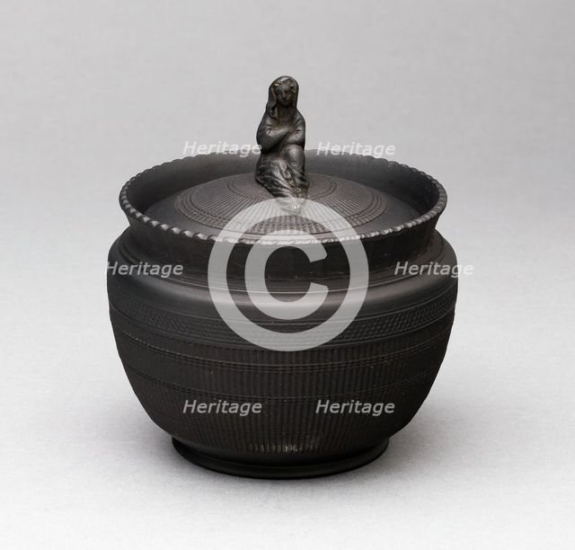 Sugar Bowl, Hanley, 1810/20. Creator: Hackwood, Dimmock & Co.