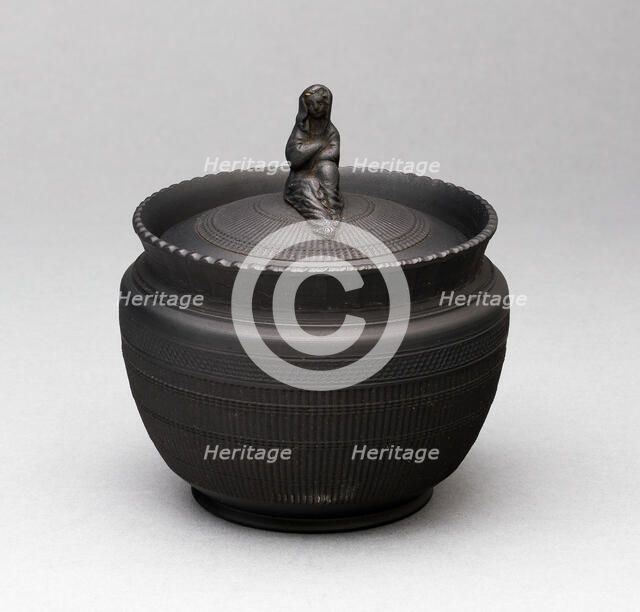 Sugar Bowl, Hanley, 1810/20. Creator: Hackwood, Dimmock & Co.