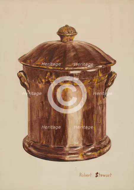 Sugar Bowl, probably 1940/1941. Creator: Robert Stewart.
