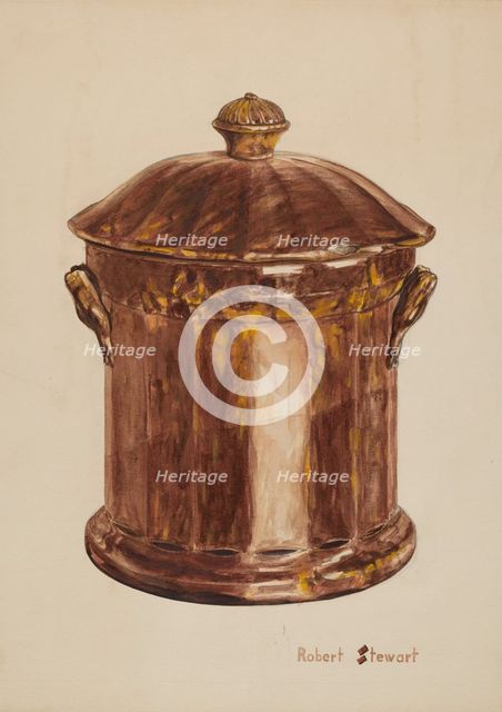 Sugar Bowl, probably 1940/1941. Creator: Robert Stewart.