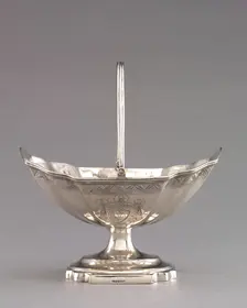 Sugar Basket, c. 1796. Creator: Andrew Gordon (American), or ; James Gordon (American)