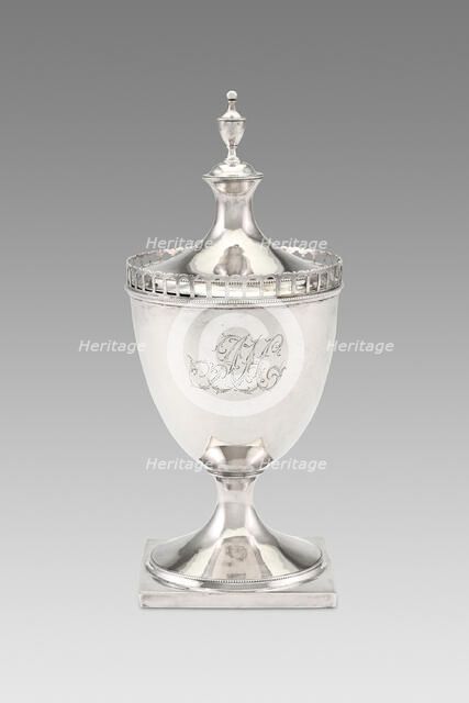 Sugar Basin, 1795/1820. Creator: Joseph Shoemaker.