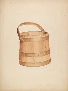 Sugar Bucket, c. 1941. Creator: Ardella Watkins
