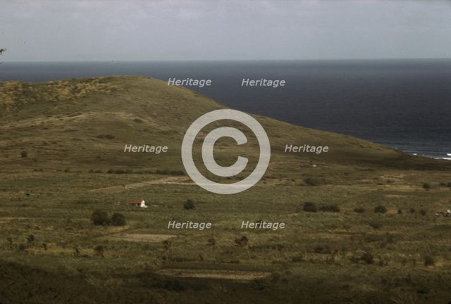 Sugar farms along the northern coast, Saint Croix Island, Virgin Islands, 1941. Creator: Jack Delano.