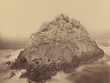 Sugar Loaf Island, Farallons, 1868/1869. Creator: Carleton Emmons Watkins
