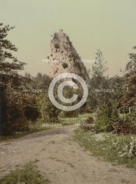 Sugar Loaf Rock, Mackinac Island, c1900. Creator: Unknown.