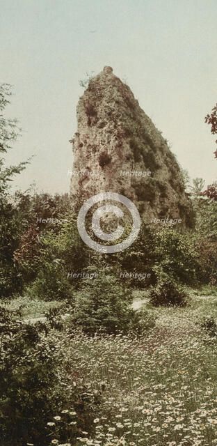 Sugar Loaf Rock, Mackinac Island, Michigan, ca 1900. Creator: Unknown.