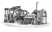 Sugar Mill and Steam Engine, 1866