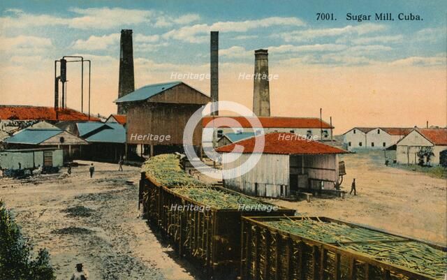 Sugar Mill, Cuba, c1910. Artist: Unknown