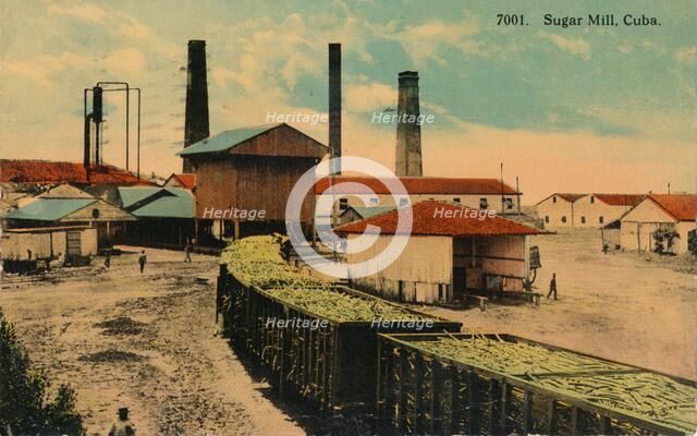 Sugar Mill, Cuba, c1913. Artist: Unknown