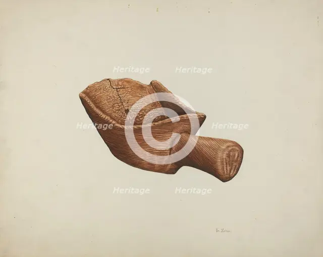 Sugar Scoop, c. 1941. Creator: Lelah Nelson.