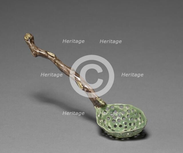 Sugar Spoon, c. 1760. Creator: Veuve Perrin Factory (French).
