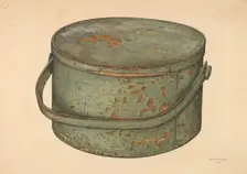 Sugar Pail with Cover, 1939. Creator: Erwin Stenzel
