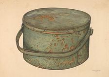 Sugar Pail with Cover, 1939. Creator: Erwin Stenzel