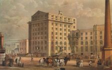 Sugar refinery in Leman Street, Stepney, London, 1851. Artist: Vincent Brooks