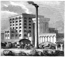 Sugar refinery, Southampton, England, which opened in 1851