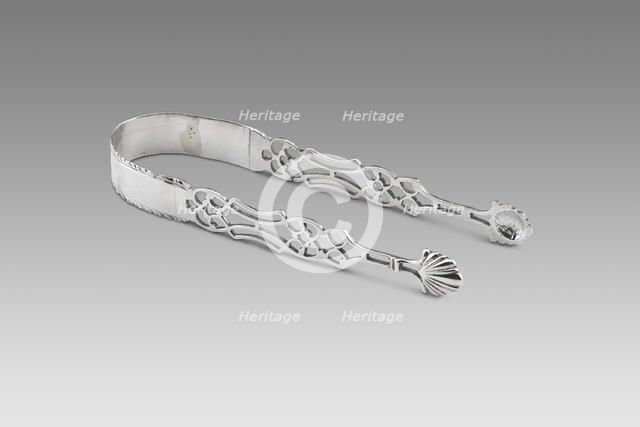 Sugar Tongs, 1766/69. Creator: Simeon Coley.