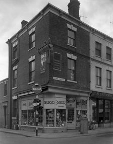 Sugg Sport shop, Grimsby, Lincolnshire, 1960. Creator: Michael Walters