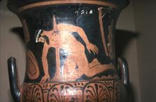 Suicide of Ajax, Etruria, Red-figured Krater, 400BC-350BC
