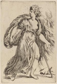 Suicide of Dido. Creator: Stefano della Bella