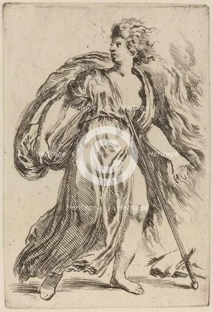 Suicide of Dido. Creator: Stefano della Bella.