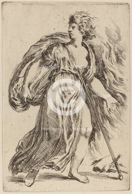 Suicide of Dido. Creator: Stefano della Bella.