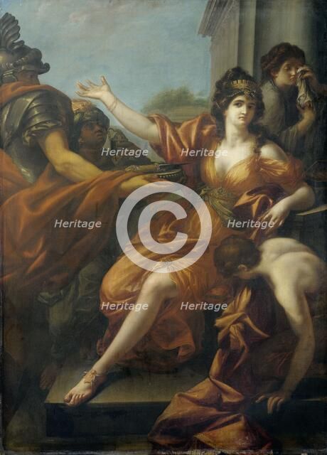 Suicide of Queen Dido, c.1800. Creator: Anon.