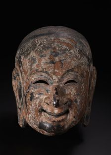 Suikoju: Gigaku Mask, 710-794. Creator: Unknown