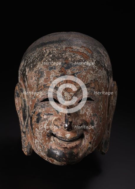 Suikoju: Gigaku Mask, 710-794. Creator: Unknown.