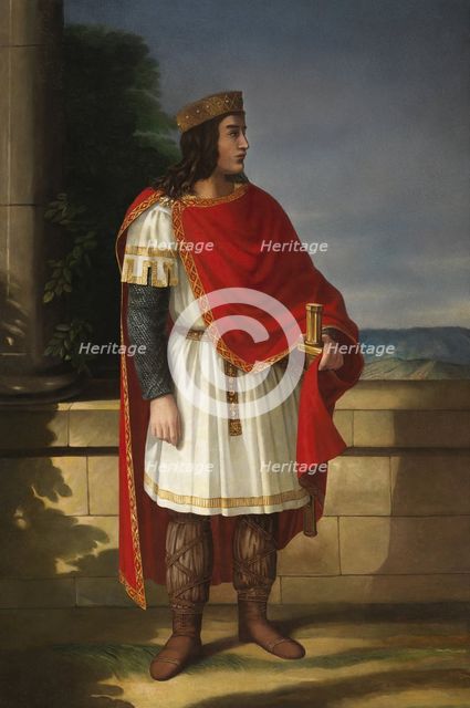 Suintila, Visigothic King, Mid of the 19th century. Artist: Miranda y Rendón, Manuel (active 1833-1864)