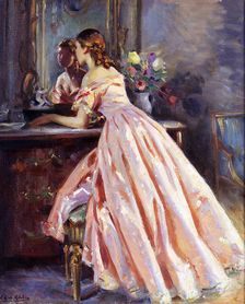 Suis-je toujours jolie?, c1928. Creator: Wilfred Gabriel de Glehn