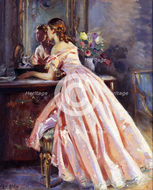 Suis-je toujours jolie?, c1928. Creator: Wilfred Gabriel de Glehn.