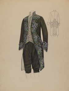 Suit, 1935/1942. Creator: Unknown