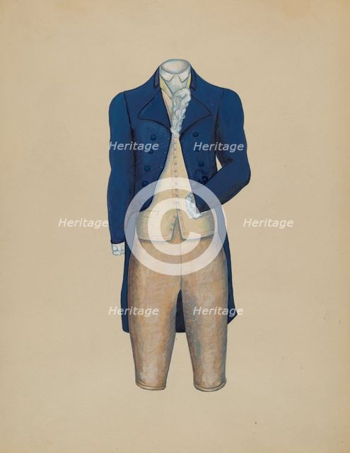 Suit, 1935/1942. Creator: Charles Criswell.