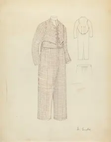 Suit, 1935/1942. Creator: Margaret Concha