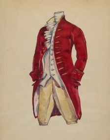 Suit, 1935/1942. Creator: Nancy Crimi