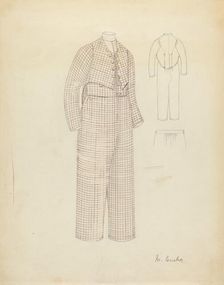 Suit, 1935/1942. Creator: Margaret Concha