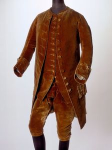 Suit worn by David Garrick, c1760. Creator: Unknown