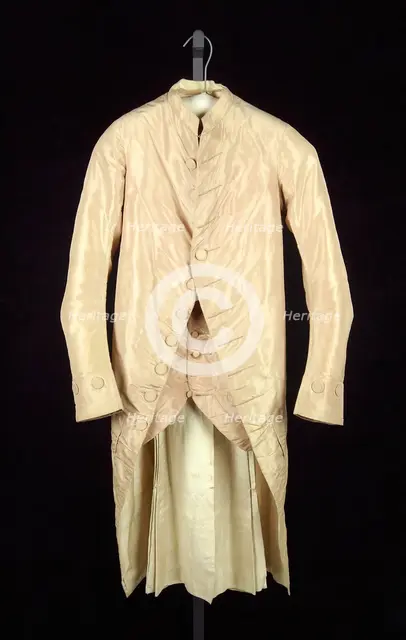 Suit, American, 1780-90. Creator: Unknown.
