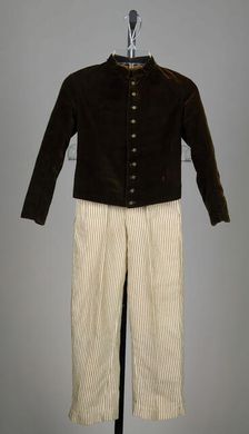 Suit, American, 1855-65. Creator: Unknown