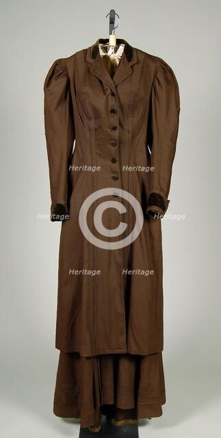 Suit, American, 1890-95. Creator: Unknown.