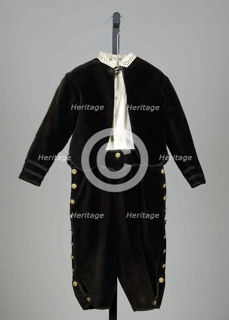 Suit, American, ca. 1860. Creator: Unknown.